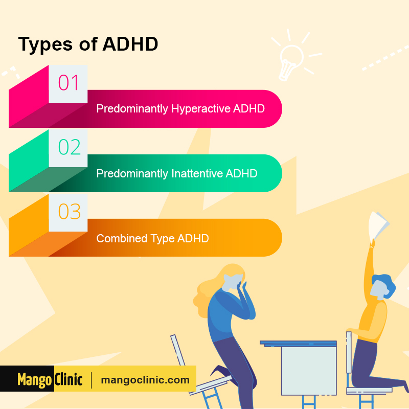 diferent types of add vs adhd