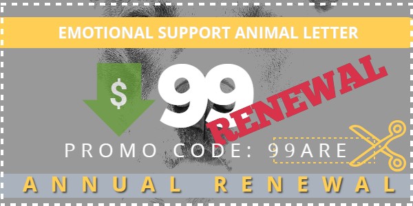 ESA $99 Annual Renewal Mango Clinic promo code
