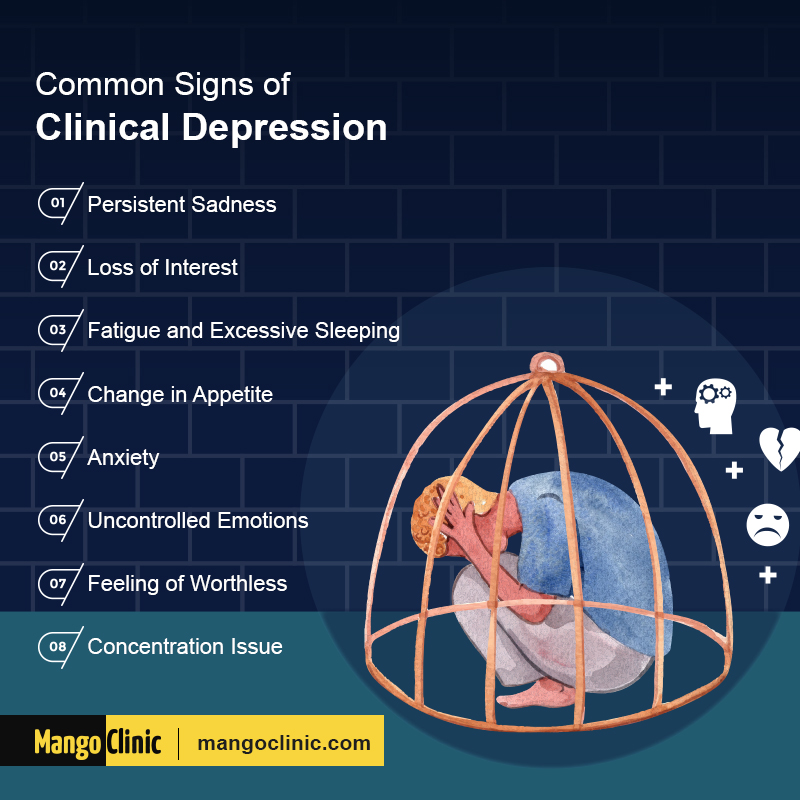 new research clinical depression