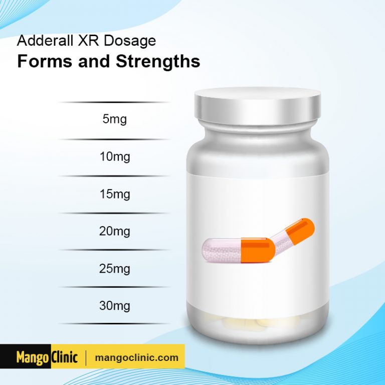 How Long Does Adderall XR Last? Uses and Effects · Mango Clinic