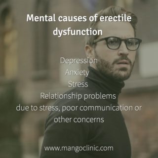 Psychological reasons of Erectile Dysfunction