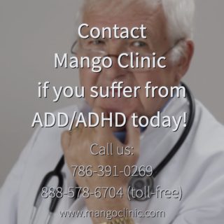 Vyvanse prescription at Mango Clinic