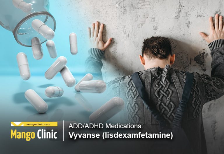 ADD/ ADHD Medications with stimulants Vyvanse (Lisdexamfetamine)