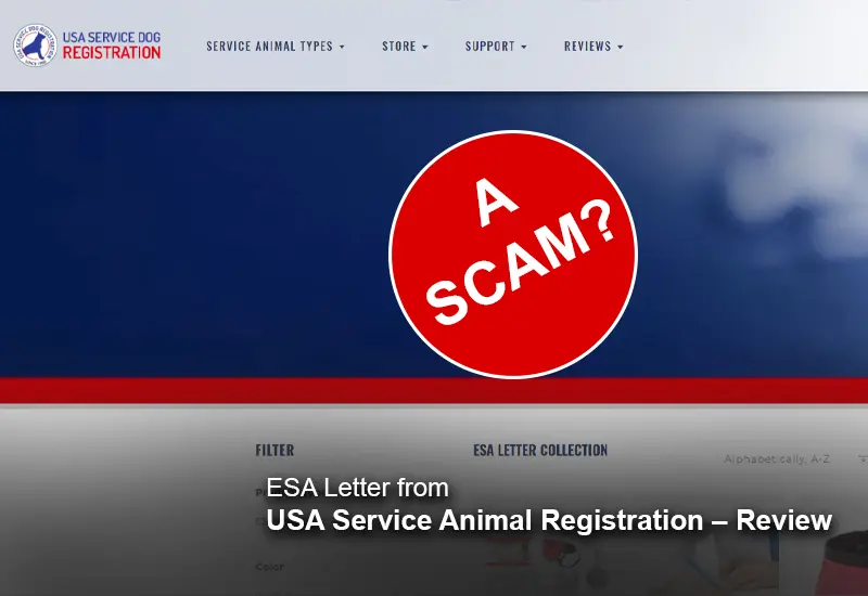 ESA Letter from USA Service Animal Registration - Review – Mango Clinic