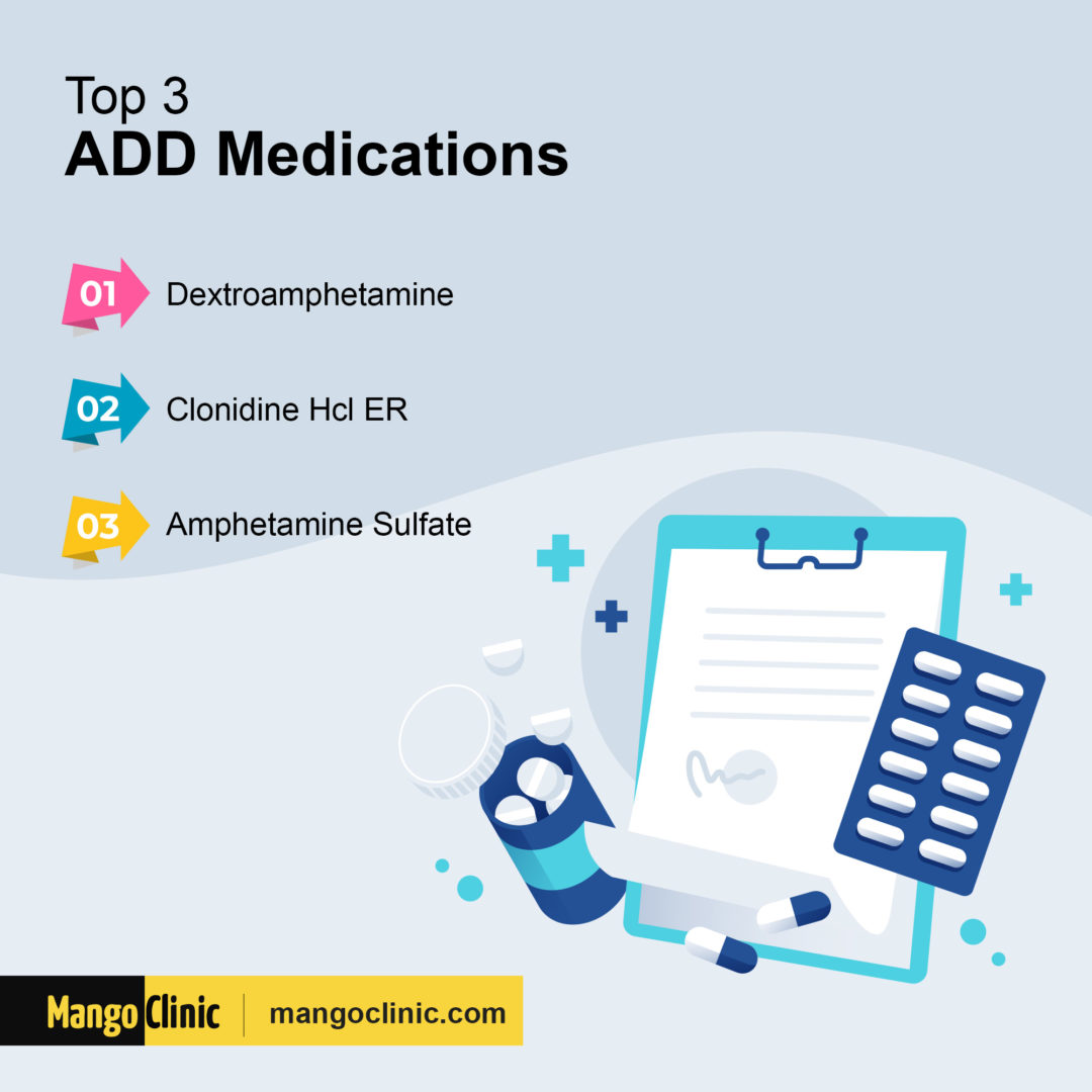 Top 3 Add Medications That Actually Work Mango Clinic