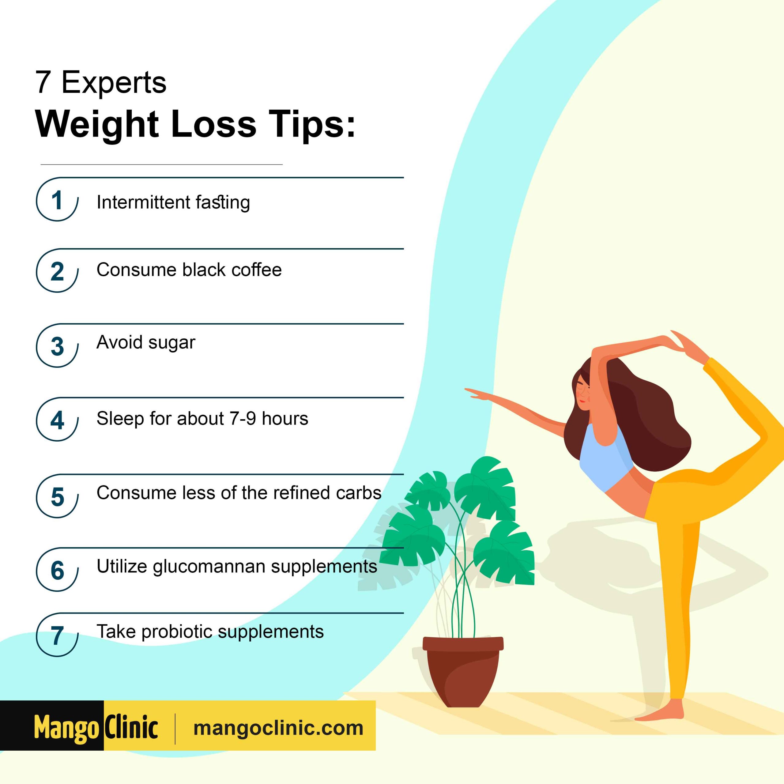 weight loss tips by experts