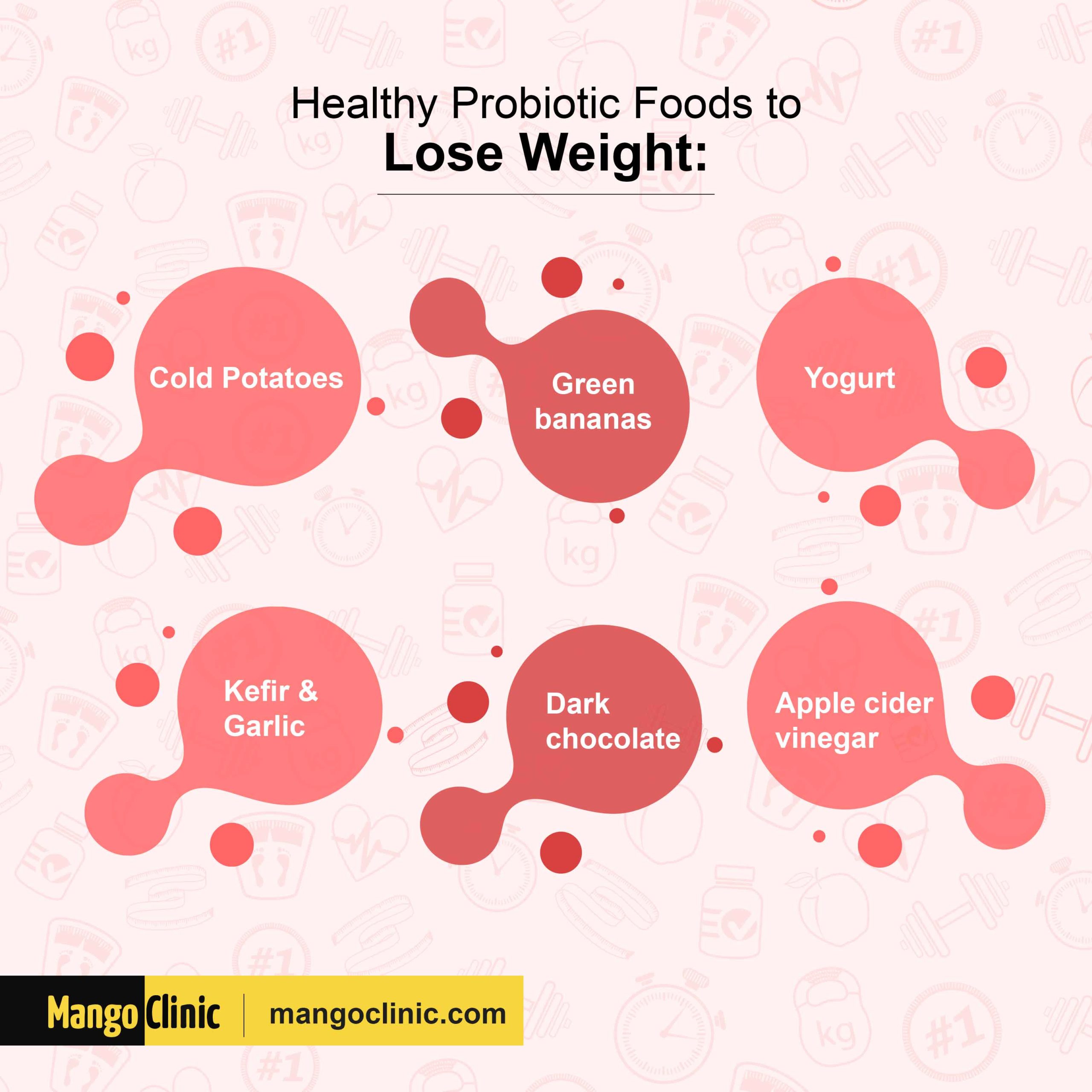 Probiotic food to lose weight