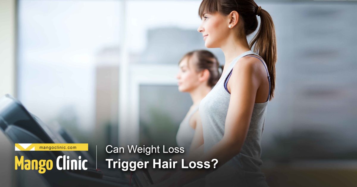 Does weight loss trigger hair loss