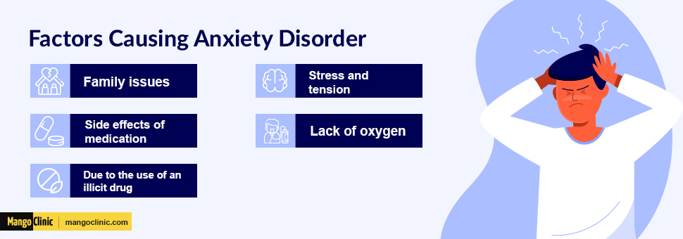 Factors of anxiety disorder 