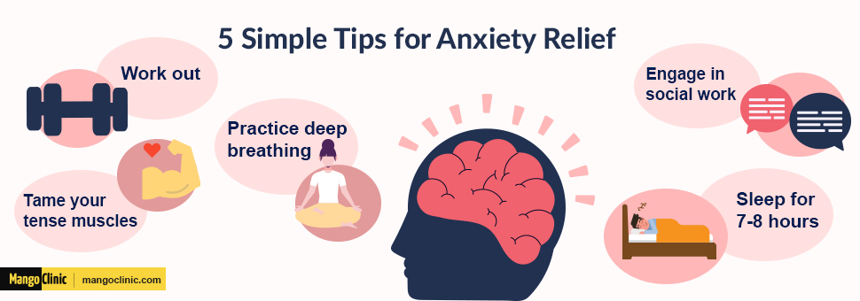  Anxiety relief tips