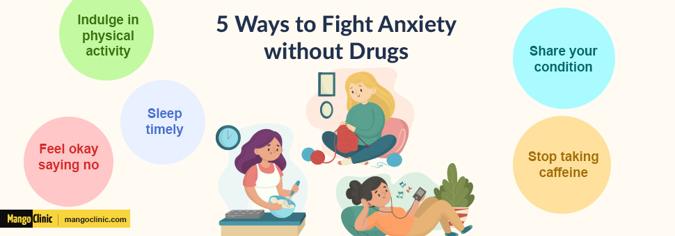 how to overcome anxiety without drugs