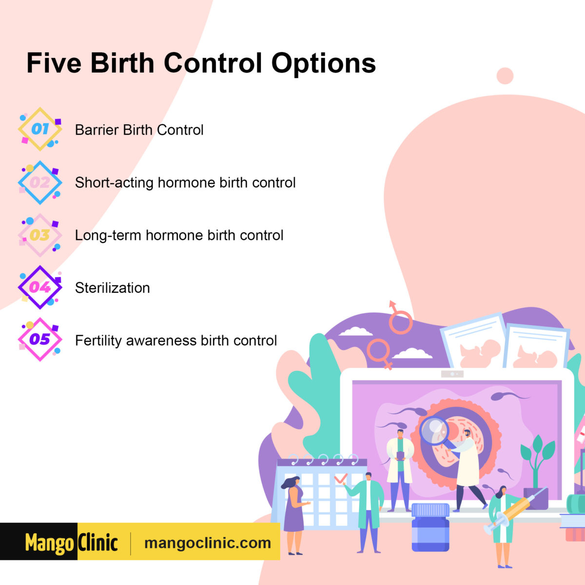 Top 5 Things You Must Know About Birth Control Options Mango Clinic 3005