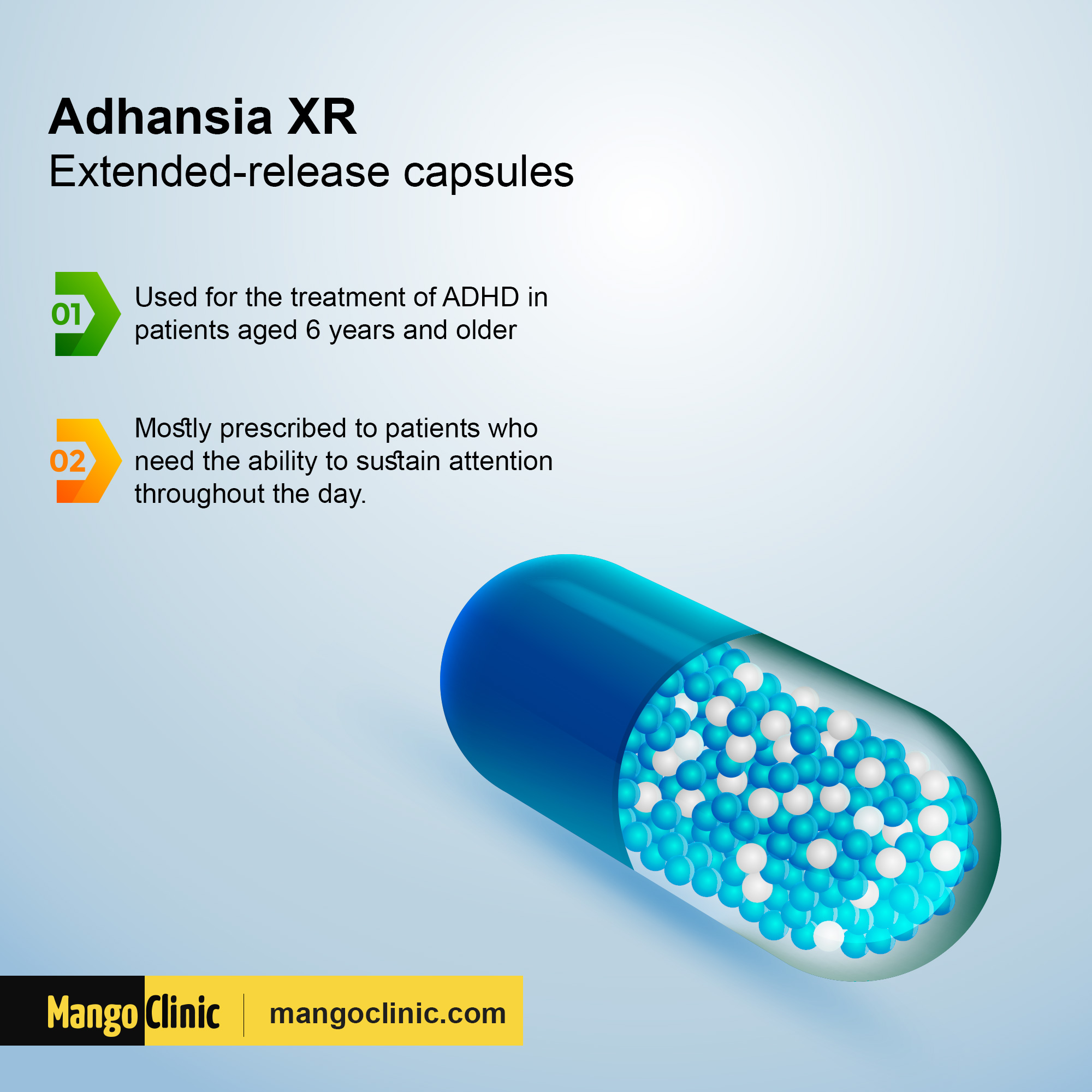 Adhansia XR for ADHD