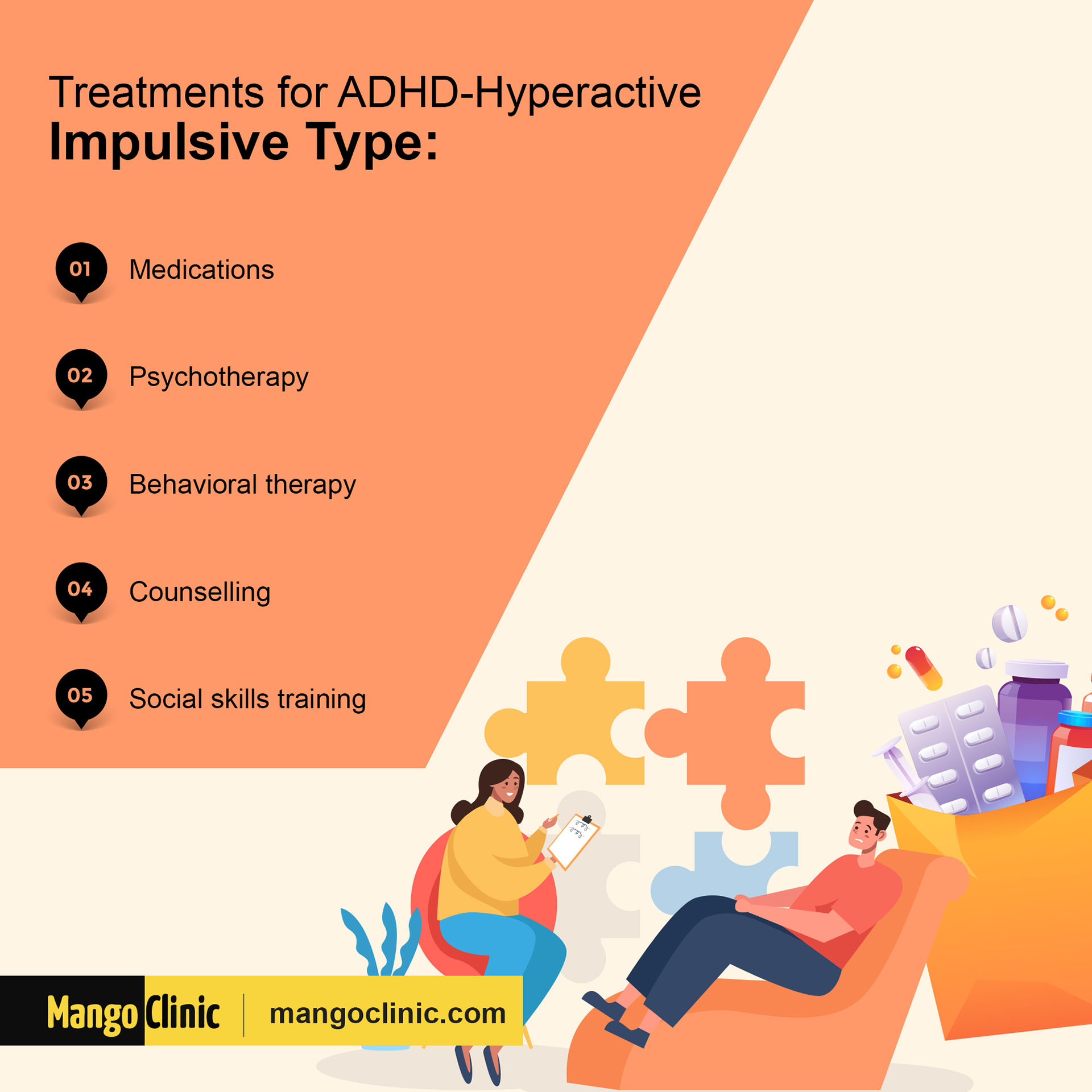 How Impulsivity with ADHD Can Be Treated? – Mango Clinic