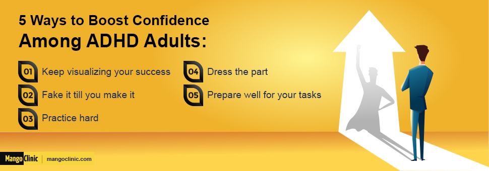 Confidence among ADHD adults