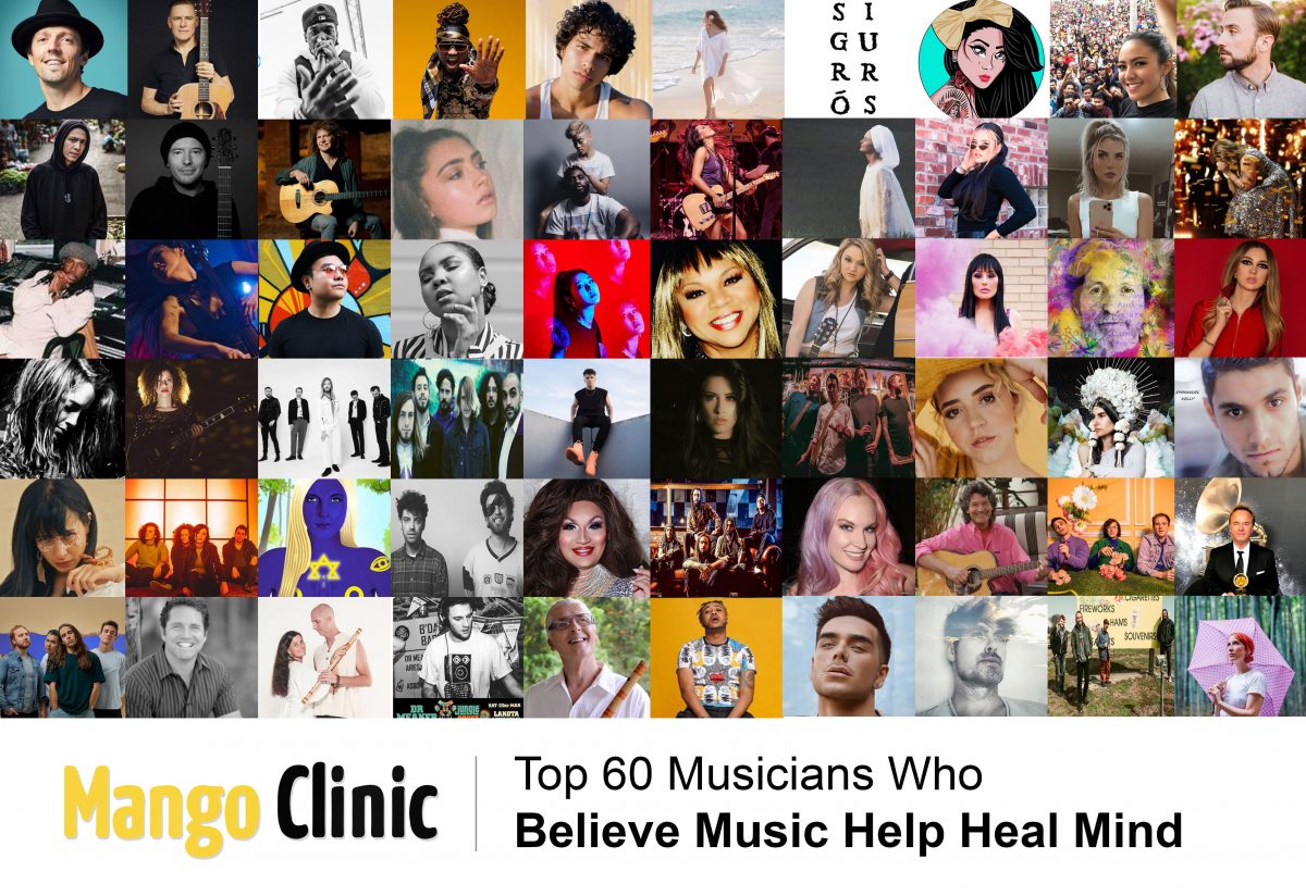 Top 60 Musicians Who Believe Music Help Heal Mind