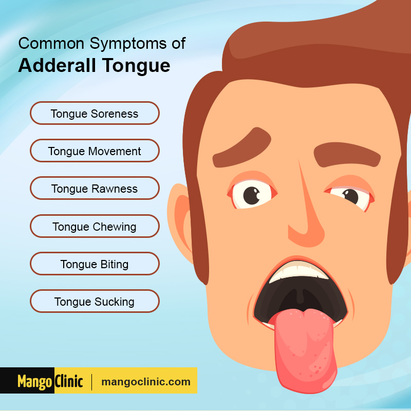Adderall Tongue