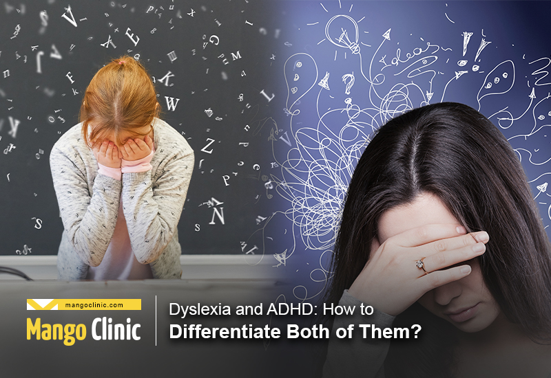 Differences between Dyslexia and ADHD