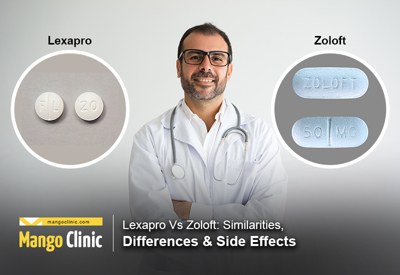 Lexapro Vs Zoloft Side Effects