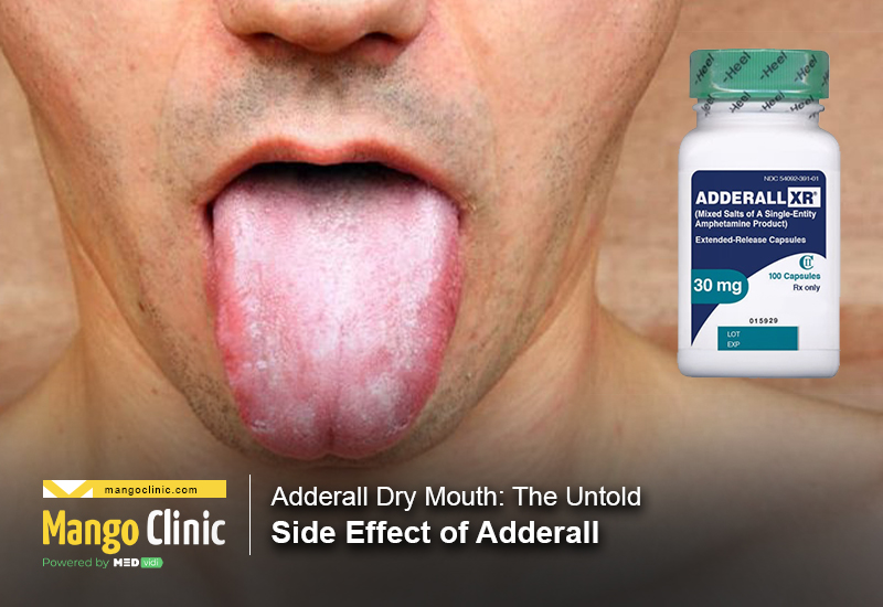 Adderall Withdrawal Dry Mouth