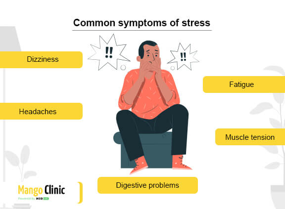 Symptoms of stress