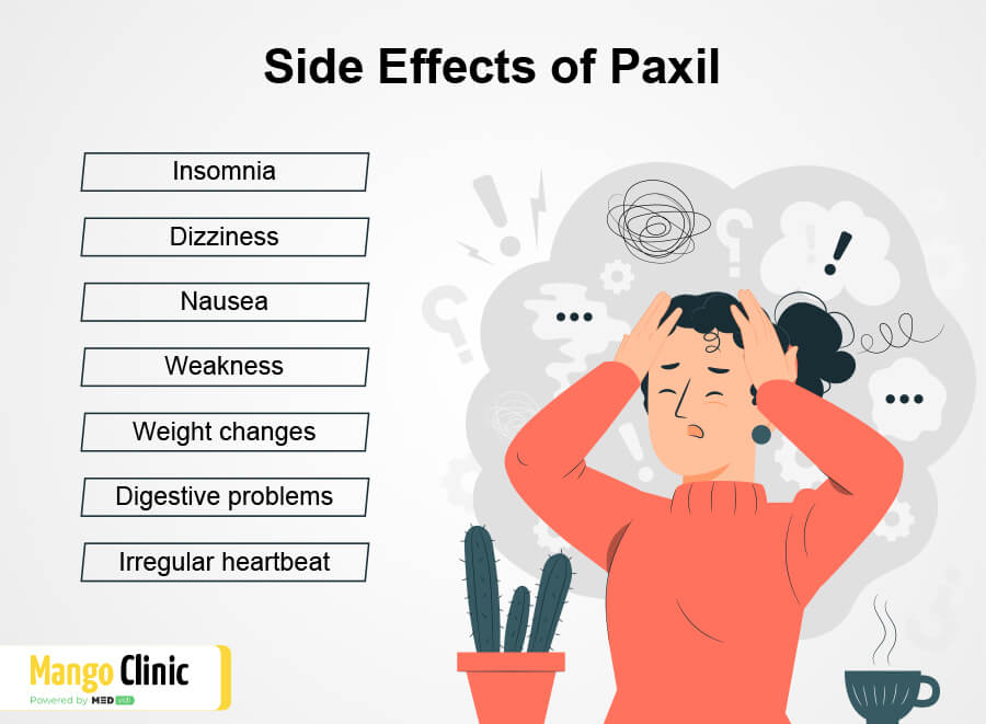 Paxil side effects