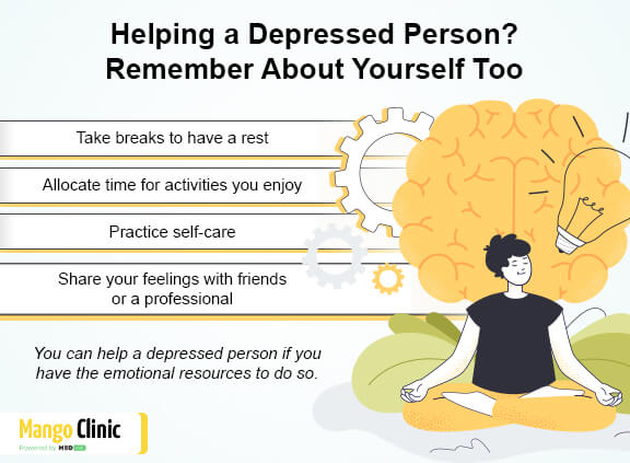 How to support someone with depression