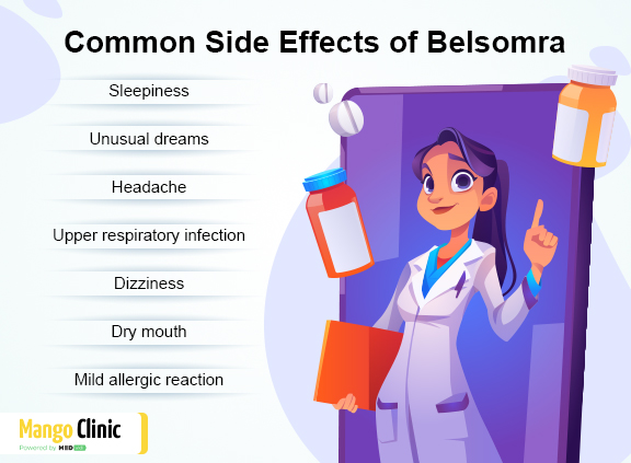 Belsomra side effects