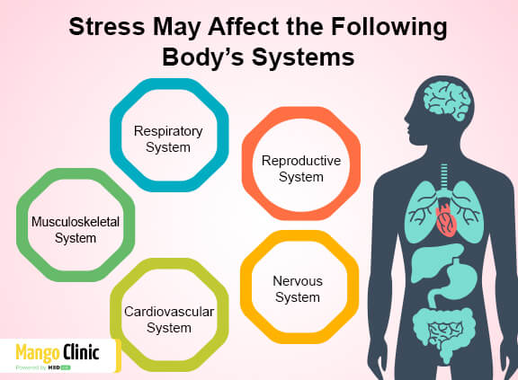 Long-term effects of stress on the body