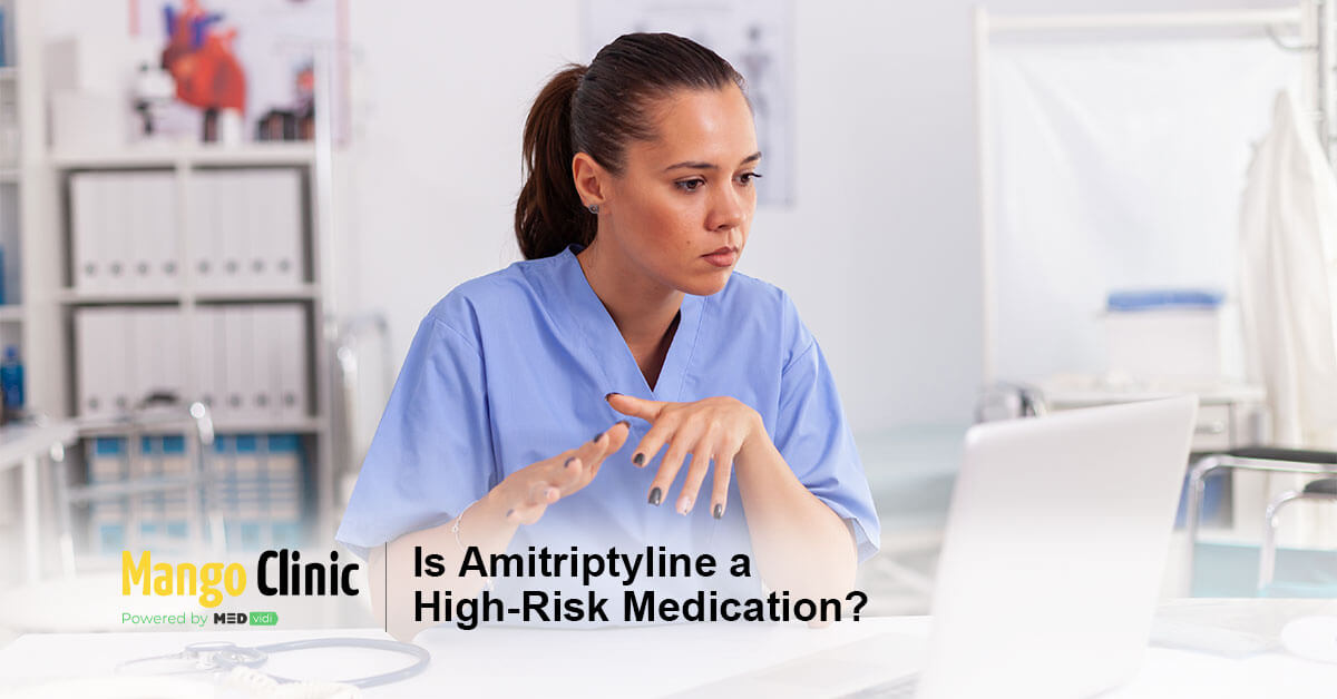 Amitriptyline elavil for depression risks and side effects