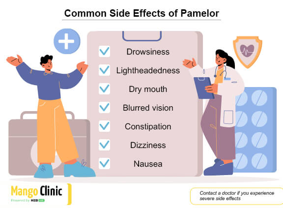 Pamelor side effects