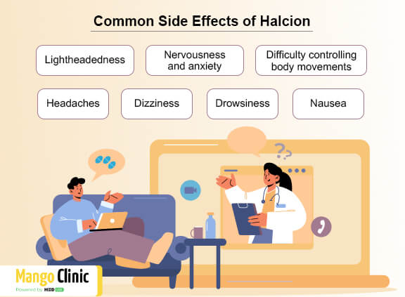 Halcion side effects